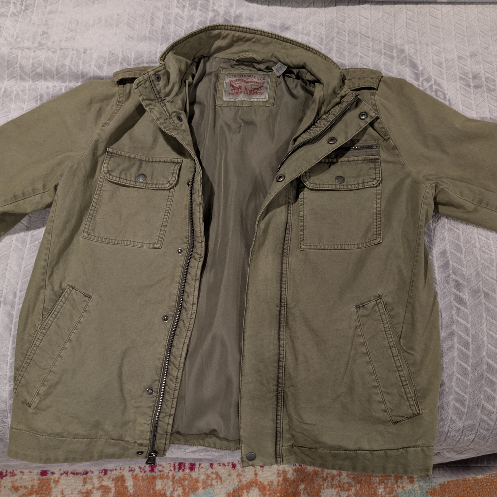 Levi's Olive Utility Field Jacket